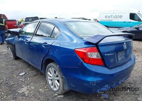 2012 Honda Civic Ex from USA, damaged, VIN 2HGFB2F88CH501118